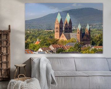 Blick auf die Erlöserkirche in Bad Homburg von Christian Müringer