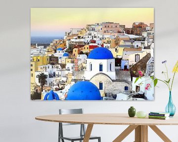 Aquarel Pencil - Cities of Colors - Santorini