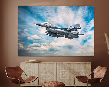 F-16 Fighting Falcon by Gert Hilbink