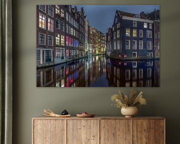 Amsterdam roze buurt van Dennisart Fotografie