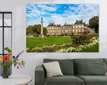 View to the Jardin du Luxembourg in Paris, France van Rico Ködder