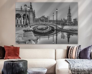 Plaza de Espana Sevilla sur Rene Ladenius Digital Art