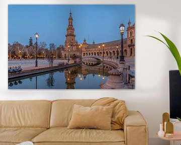 Plaza de Espana Sevilla by Rene Ladenius Digital Art