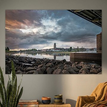 Entre les averses de pluie