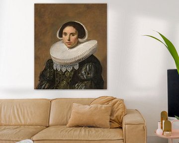 Portret van een vrouw, Frans Hals