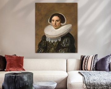 Portret van een vrouw, Frans Hals