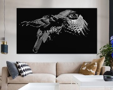Bird of prey by Hennie Zeij