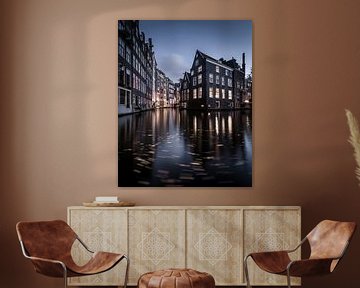 Voorburgwal Amsterdam van Jeroen van Dam
