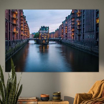 Wasserschloss in der Hamburger Speicherstadt