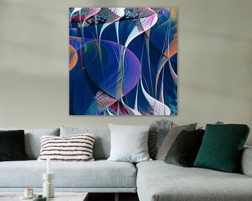 Abstracte samenstelling 447 van Angel Estevez