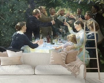 Hiep hiep hoera! Kunstenaarsfeest, Peder Severin Krøyer