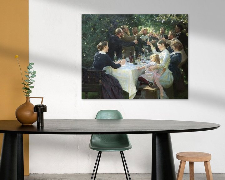 Beispiel: Hip-Hip-Hip-Hurra! Künstlerfest, Peder Severin Krøyer