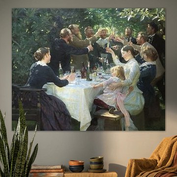 Hip-Hip-Hip-Hurra! Künstlerfest, Peder Severin Krøyer