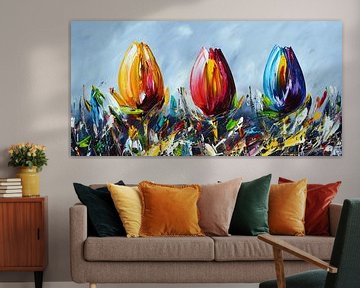 Tulpen van Gena Theheartofart