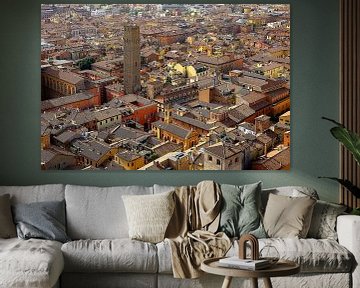 Stadsaanzicht Bologna van Patrick Lohmüller