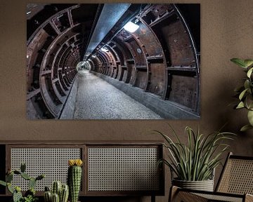 Greenwich Foot Tunnel by Gerry van Roosmalen