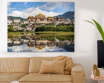 Tibetan Buddhist monastery by Stijn Cleynhens