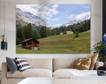 Paysage alpin suisse