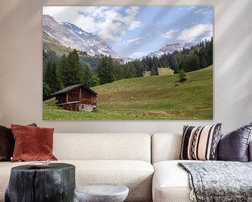 Swiss Alpine landscape