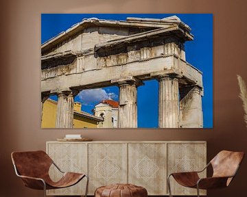 Colonnes doriques à Athènes