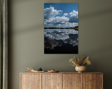 Wolken reflektiert von Rik Verbeek