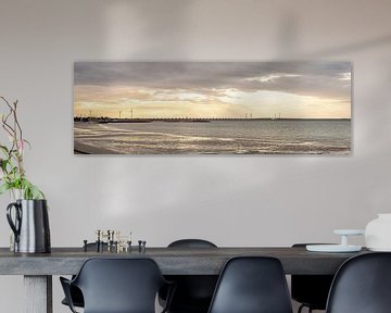 Mooie panoramafoto van Neeltje Jans van Yvonne Prinsen