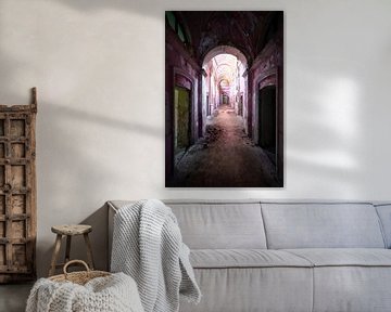 Abandoned Hallway in Decay. by Roman Robroek - Photos of Abandoned Buildings