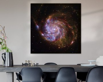 Hubble foto van een sterrenstelsel