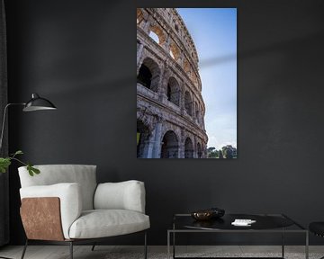 Detail van het Colosseum in Rome van Sander de Jong