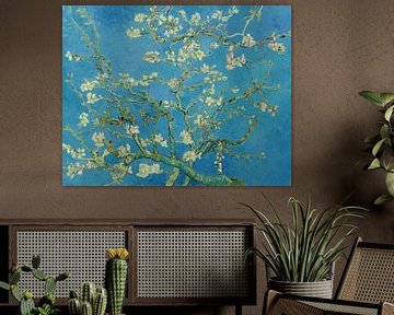 Almond blossom by Vincent van Gogh (Blue)