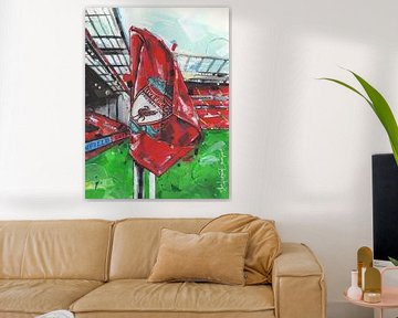 Liverpool FC peinture sur Jos Hoppenbrouwers