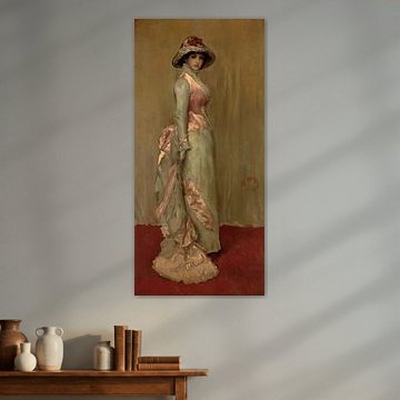 Harmony in Pink and Gray: Lady Meux, James Abbott McNeill Whistler