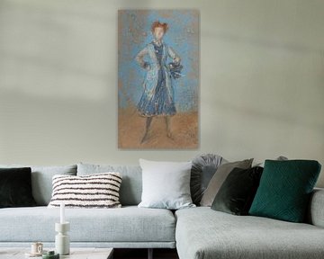 Het Blauwe Meisje, James Abbott McNeill Whistler....