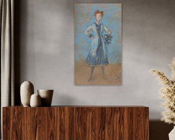 Das blaue Mädchen, James Abbott McNeill Whistler
