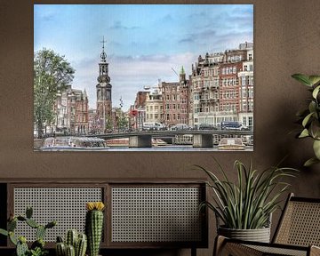 Amsterdam Westertoren by Shirley Douwstra