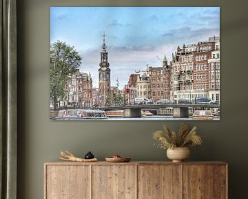 Amsterdam Westertoren von Shirley Douwstra