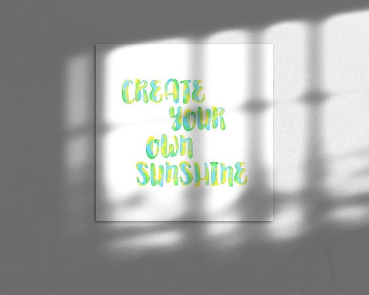 Sfeerimpressie: Create your own sunshine van Natalie Bruns