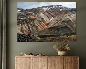 Landmannalaugar - Iceland van Arnold van Wijk