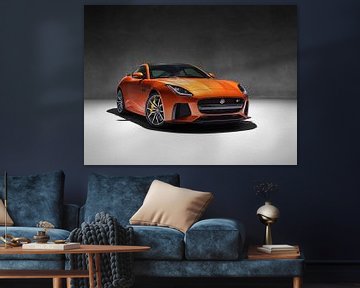 Jaguar F-Type sportscar sur Atelier Liesjes