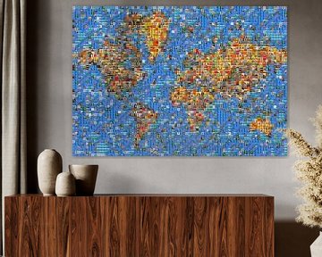 Mosaic, The World Connected by Atelier Liesjes