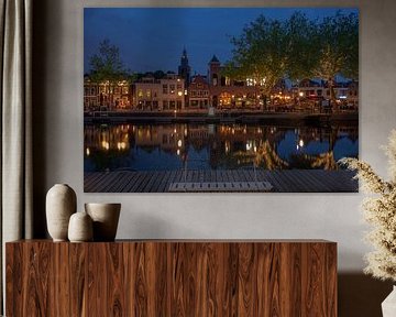 vlaardingen westhavenkade abend
