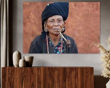 Smoking, Keng Tung, Myanmar (Burma) by Jeroen Florijn