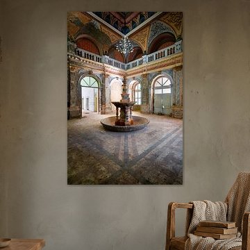 Abandoned Fountain in Decay. by Roman Robroek - Photos of Abandoned Buildings