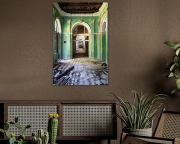 Abandoned Hallway in Decay. by Roman Robroek - Photos of Abandoned Buildings