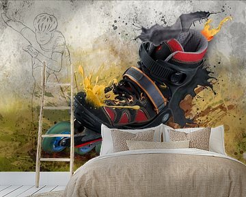 Sport en spetteren - inline skating