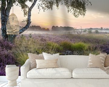 Birch on the Heath by Joep de Groot