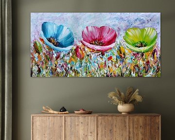 Flowers by Gena Theheartofart