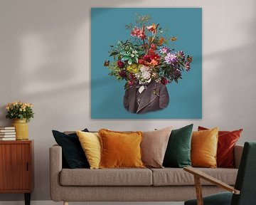 Zelfportret met bloemen 16 van toon joosen