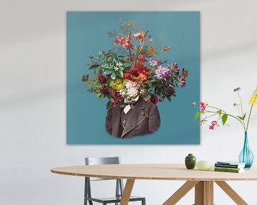 Zelfportret met bloemen 16 van toon joosen
