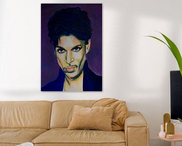 Prince portret schilderij van Angela Peters